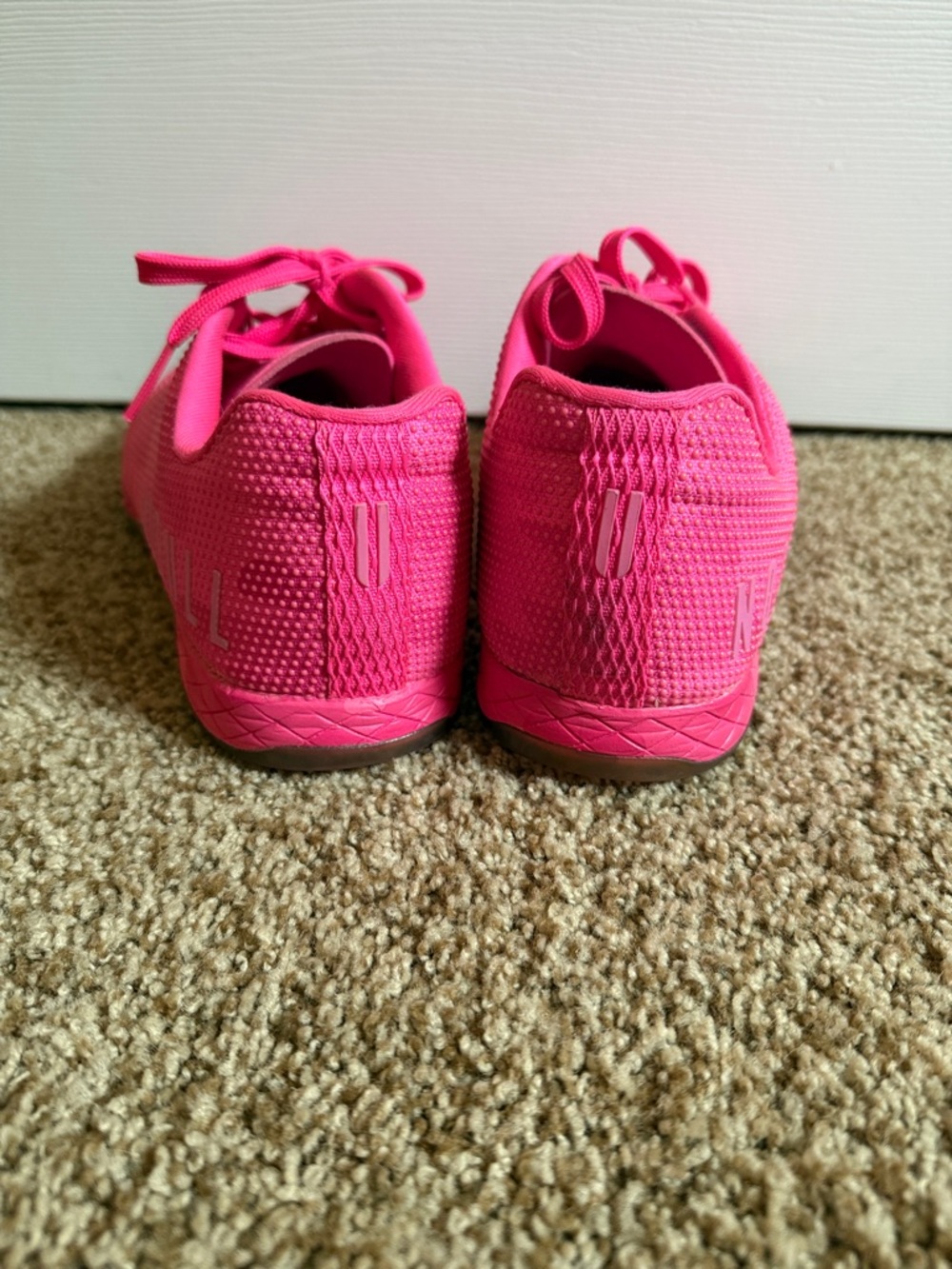 👟NoBull: Neon Pink Camo Trainers - Picture 3 of 7